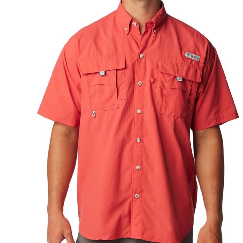 Columbia Men's PFG Bahama II Short Sleeve Shirt sz: L